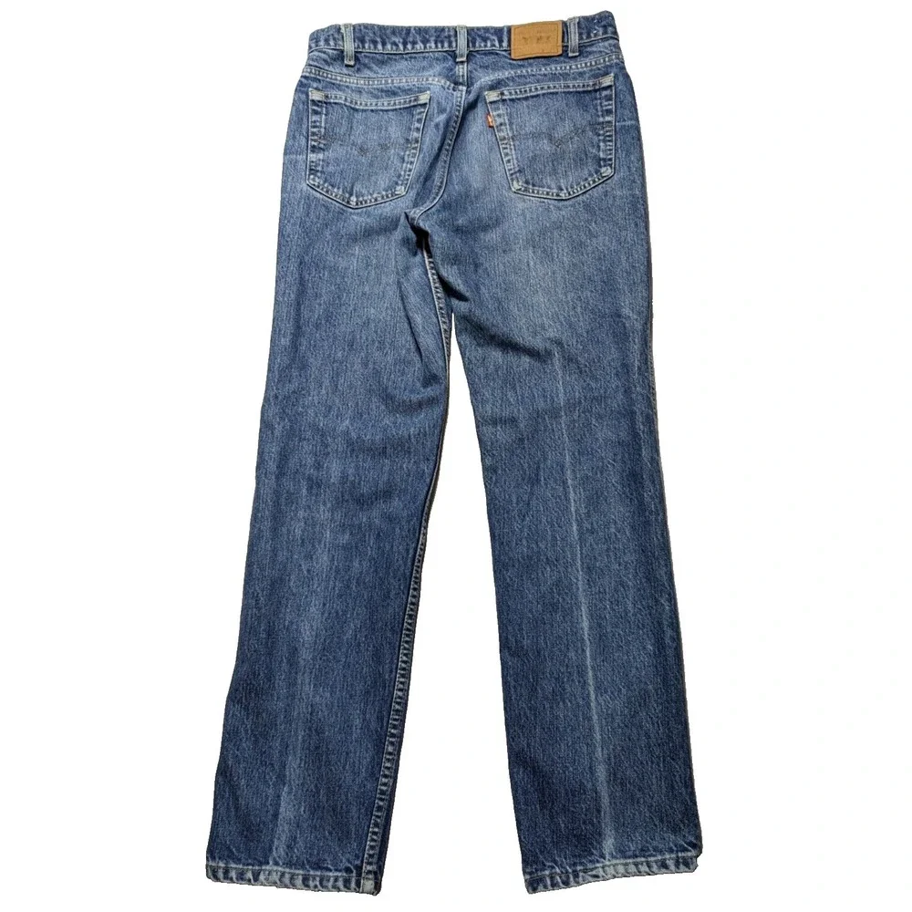 VTG LEVIS SPECIAL‎ RESERVE Men 34X32 Tapered Leg Denim Blue Jean
